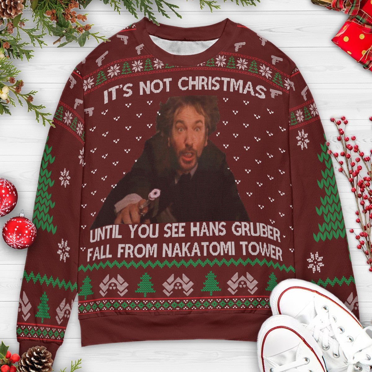 Ugly Christmas Sweatshirt - JYUR24GR