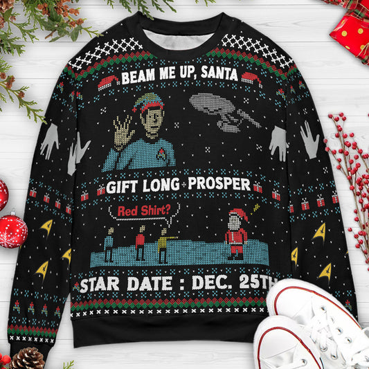 Ugly Christmas Sweatshirt - T87BJ3QE