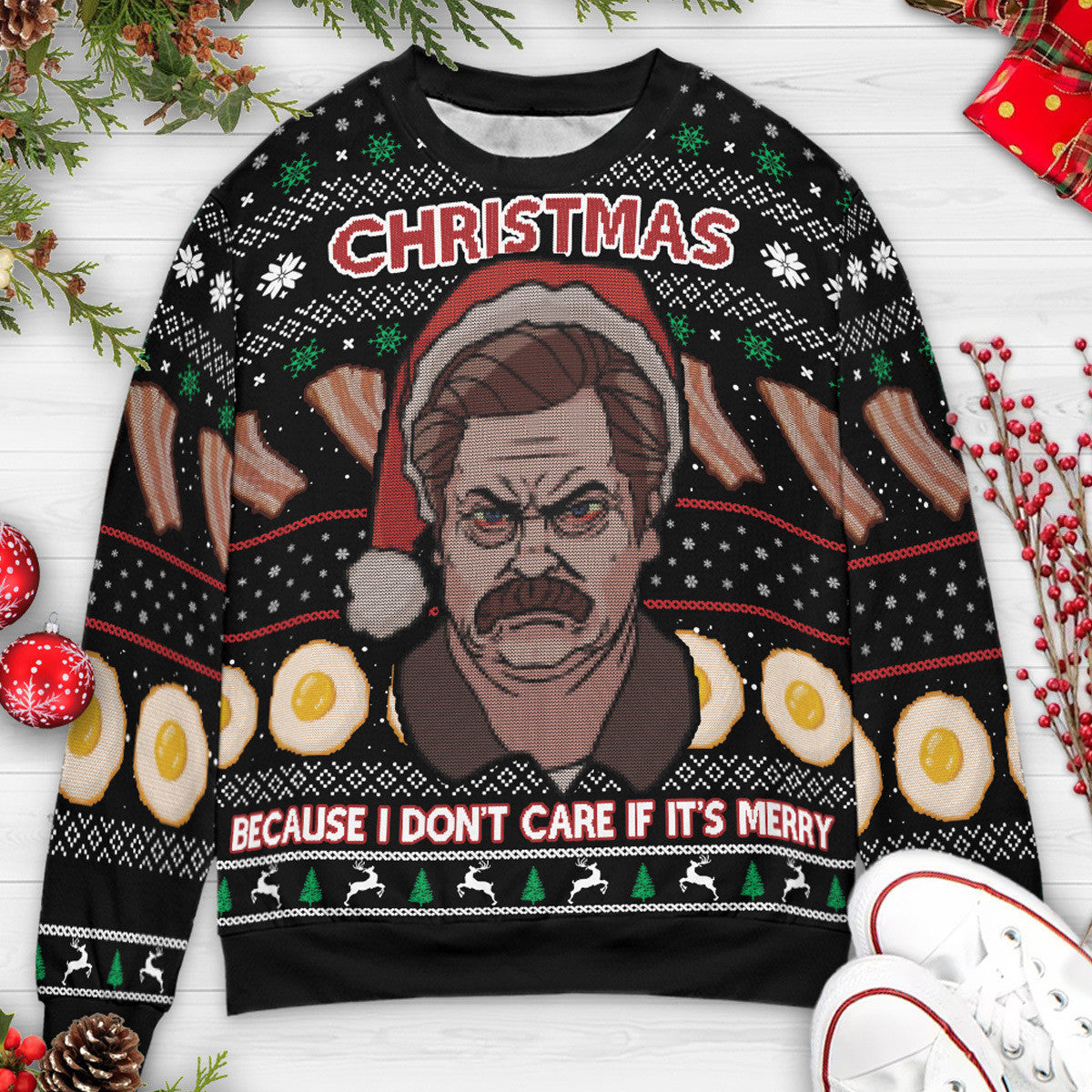 Ugly Christmas Sweatshirt - EGHCEDHL