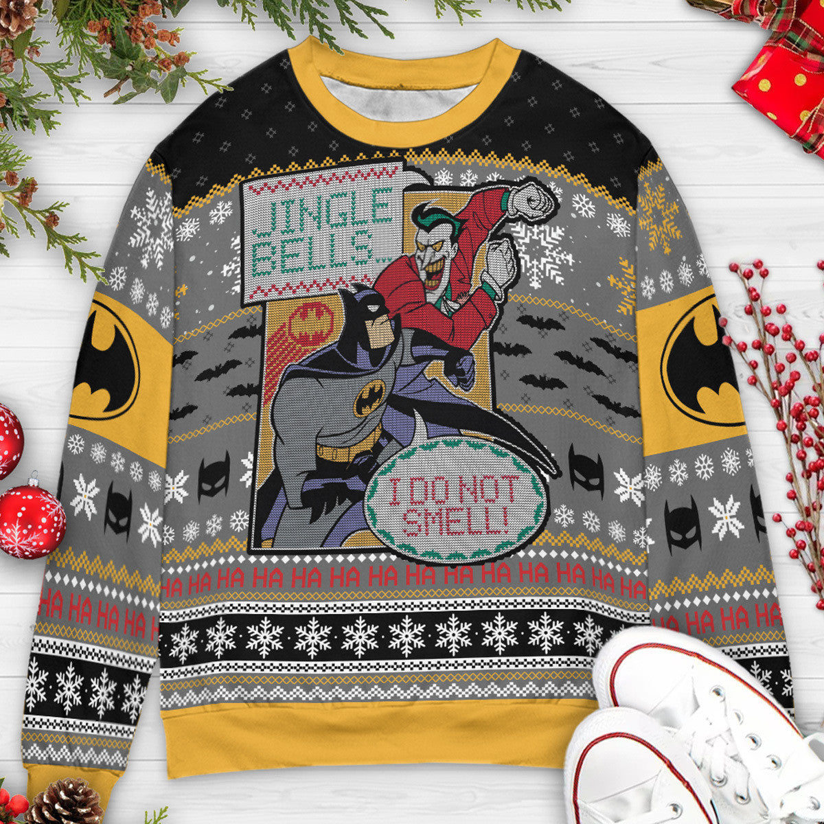 Ugly Christmas Sweatshirt - DZJC6LA2