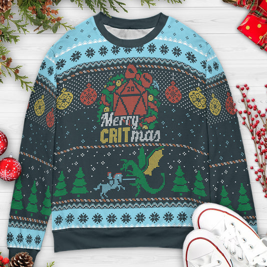 Ugly Christmas Sweatshirt - Q182WYRA