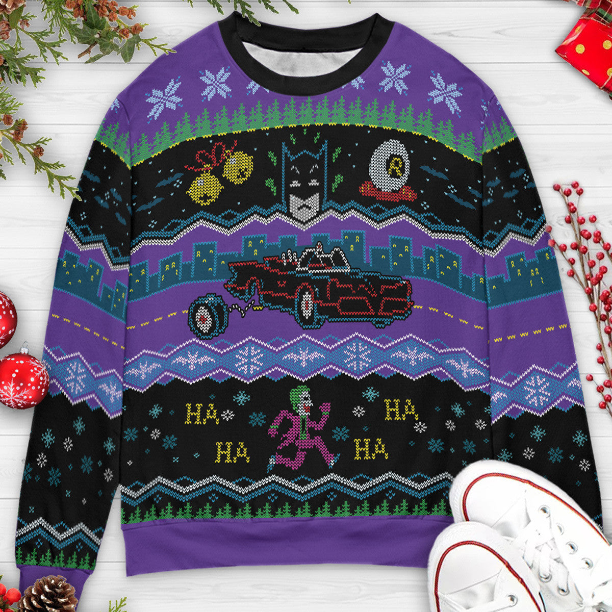 Ugly Christmas Sweatshirt - Q6JGN3Z4