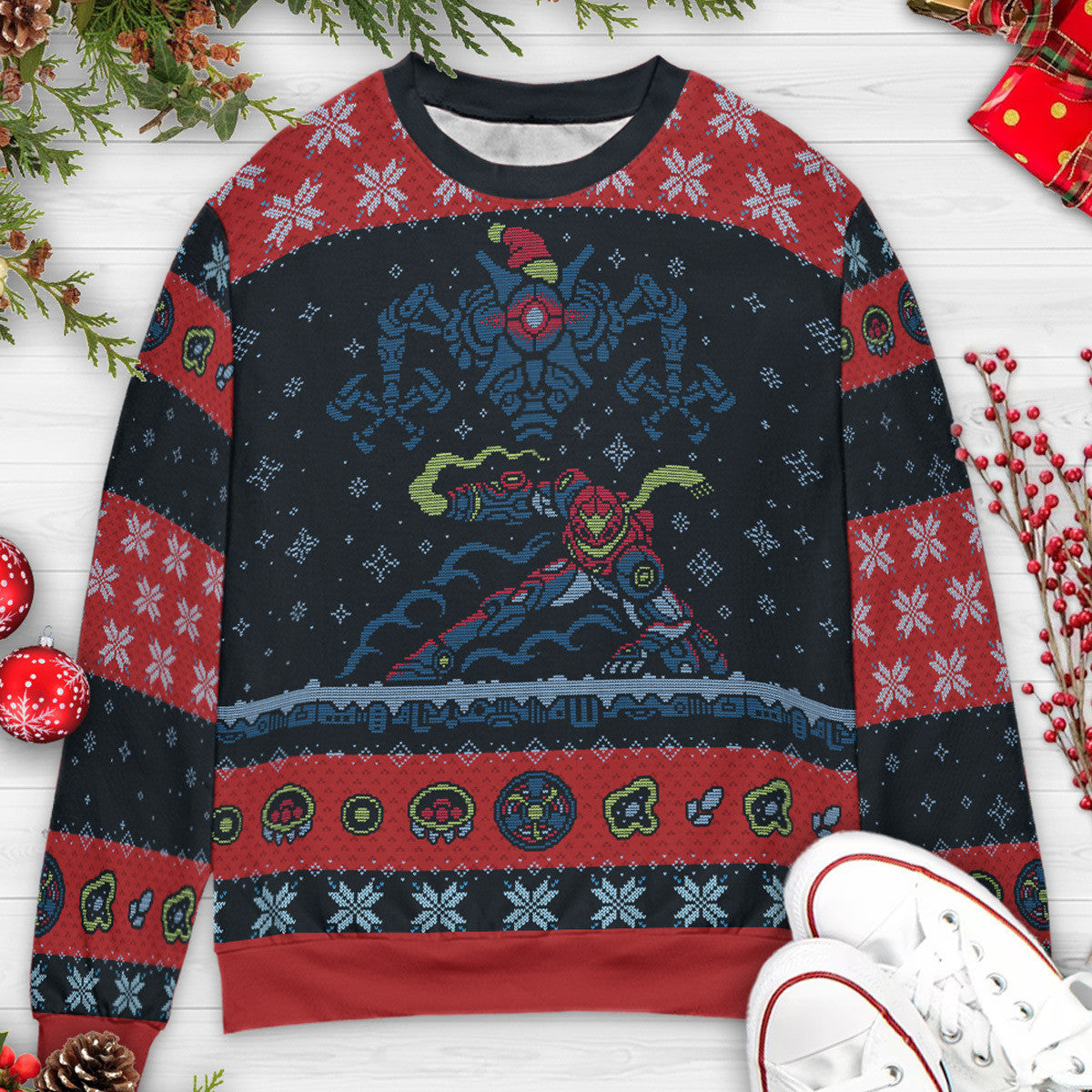 Ugly Christmas Sweatshirt - KRUU7FGK