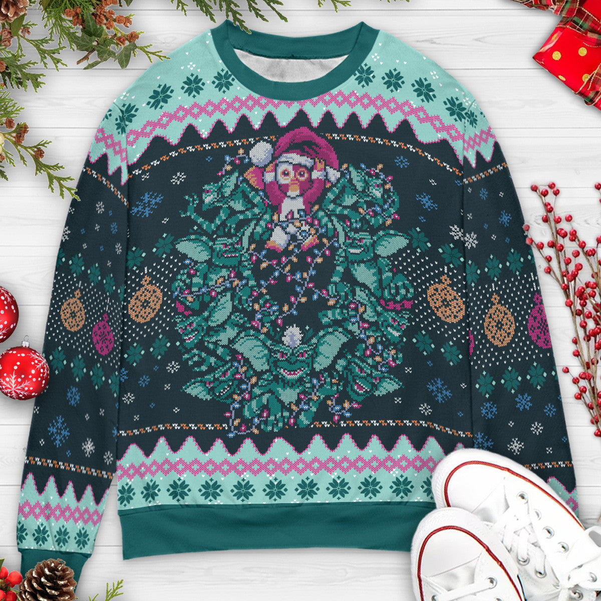 Ugly Christmas Sweatshirt - WSNZDFXP