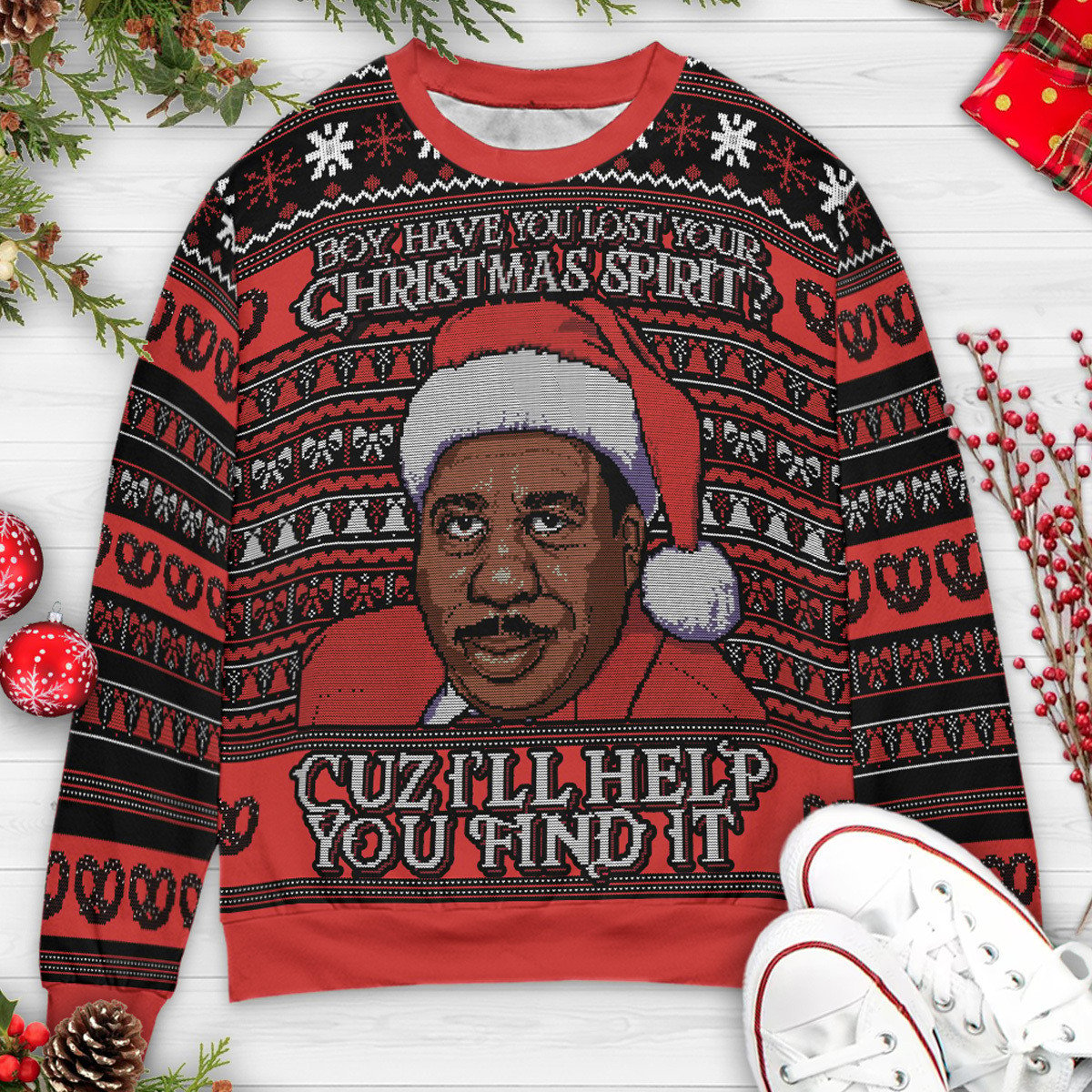 Ugly Christmas Sweatshirt - DPVMD64W