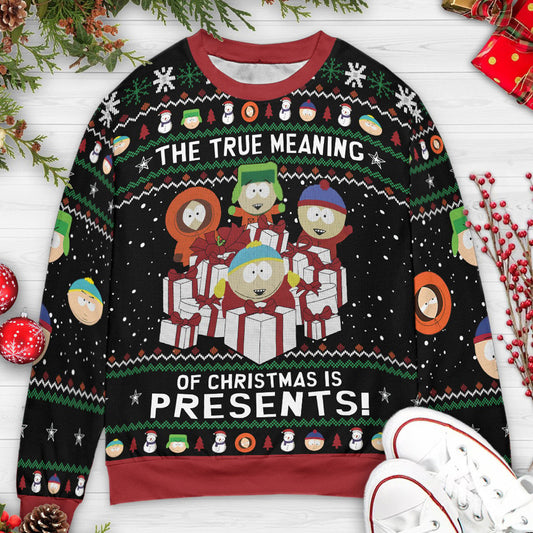 Ugly Christmas Sweatshirt - 1QEECT59