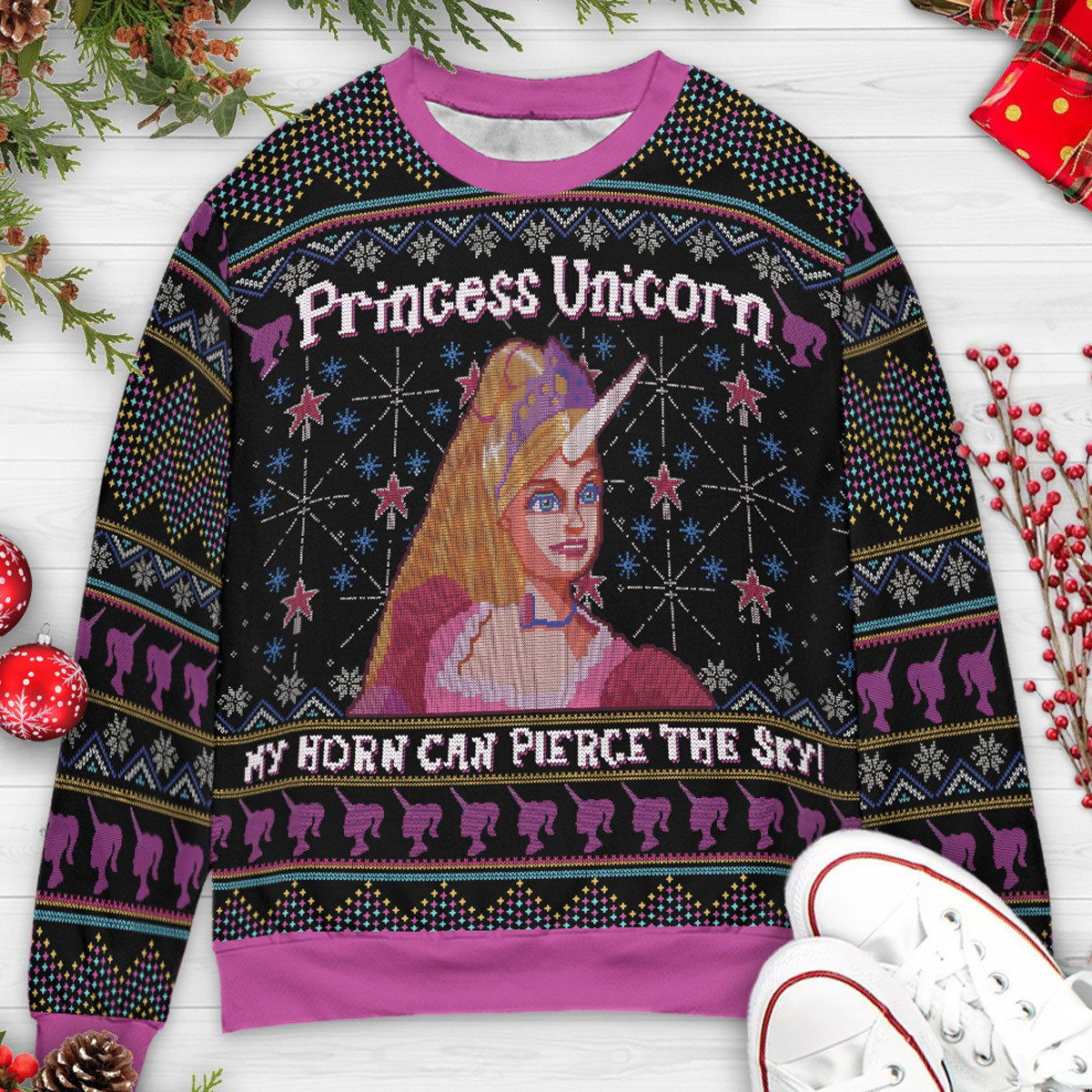 Ugly Christmas Sweatshirt - 4TKR6138