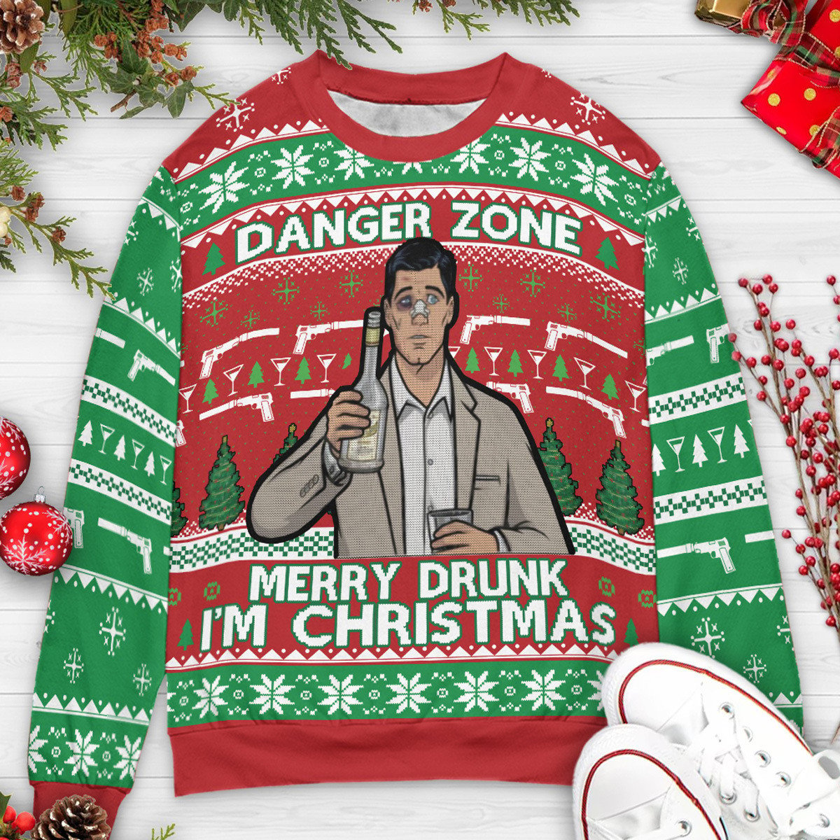 Ugly Christmas Sweatshirt - TW21TXMP