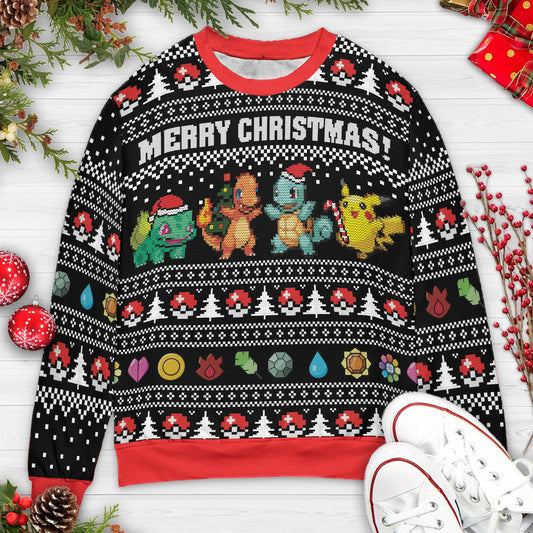 Ugly Christmas Sweatshirt - PPQE5C2J