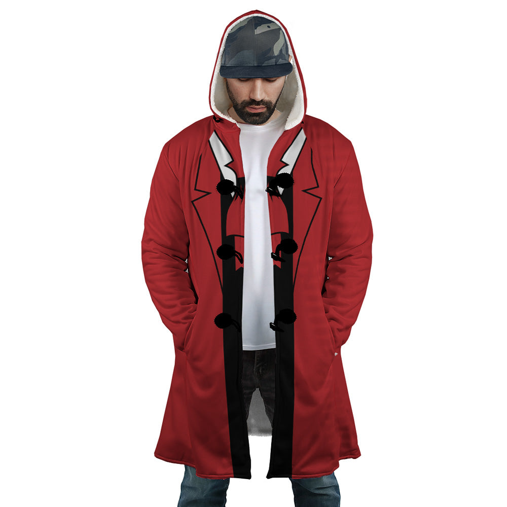 Hooded Cloak Coat - 8U27PPTV