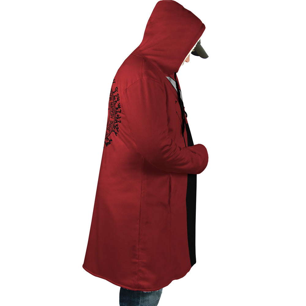 Hooded Cloak Coat - 8U27PPTV