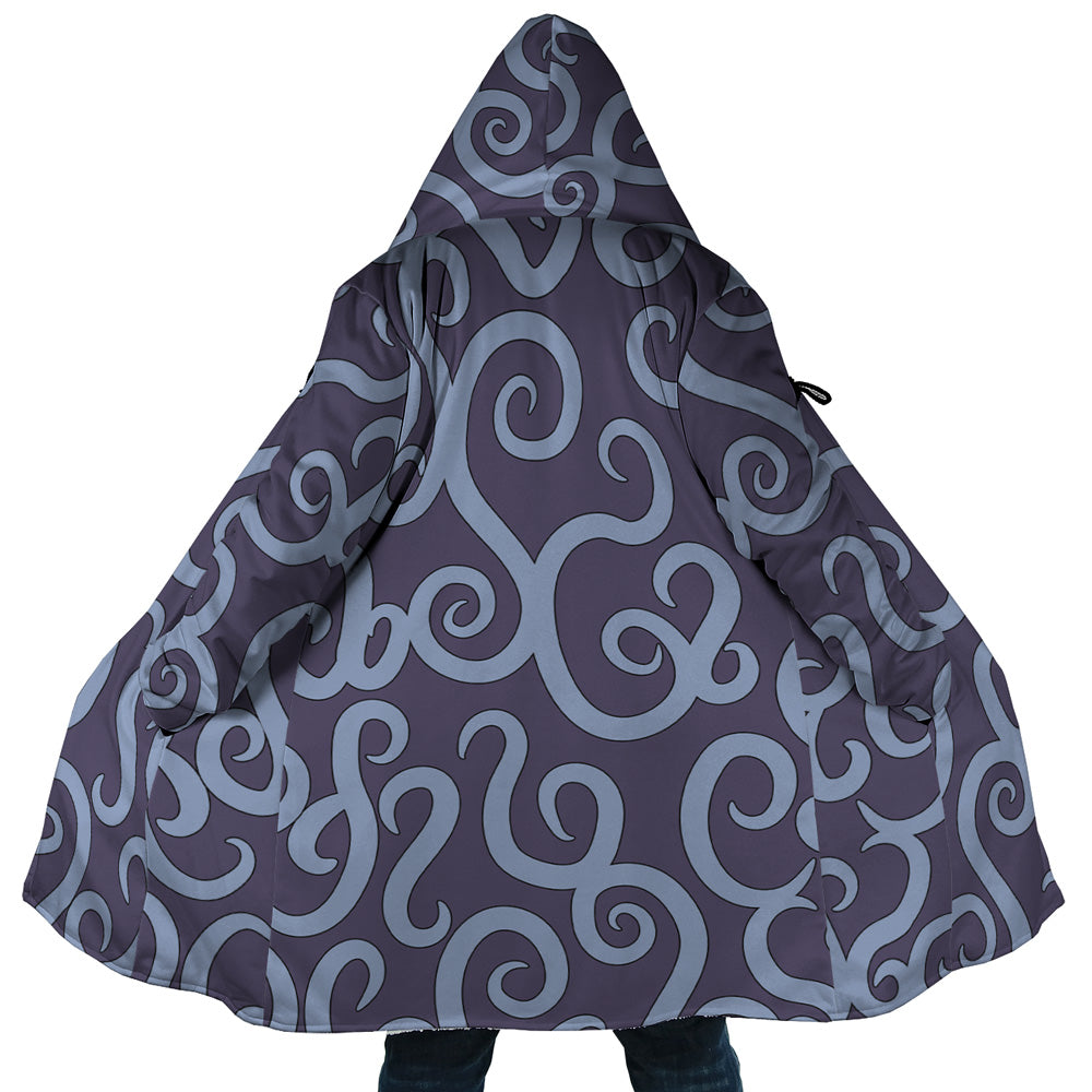 Hooded Cloak Coat - W9CGYKND