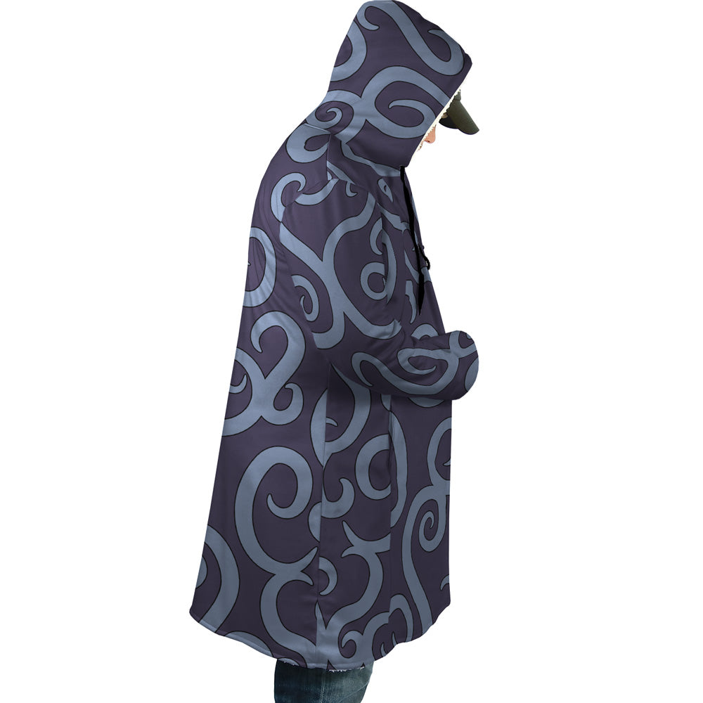 Hooded Cloak Coat - W9CGYKND