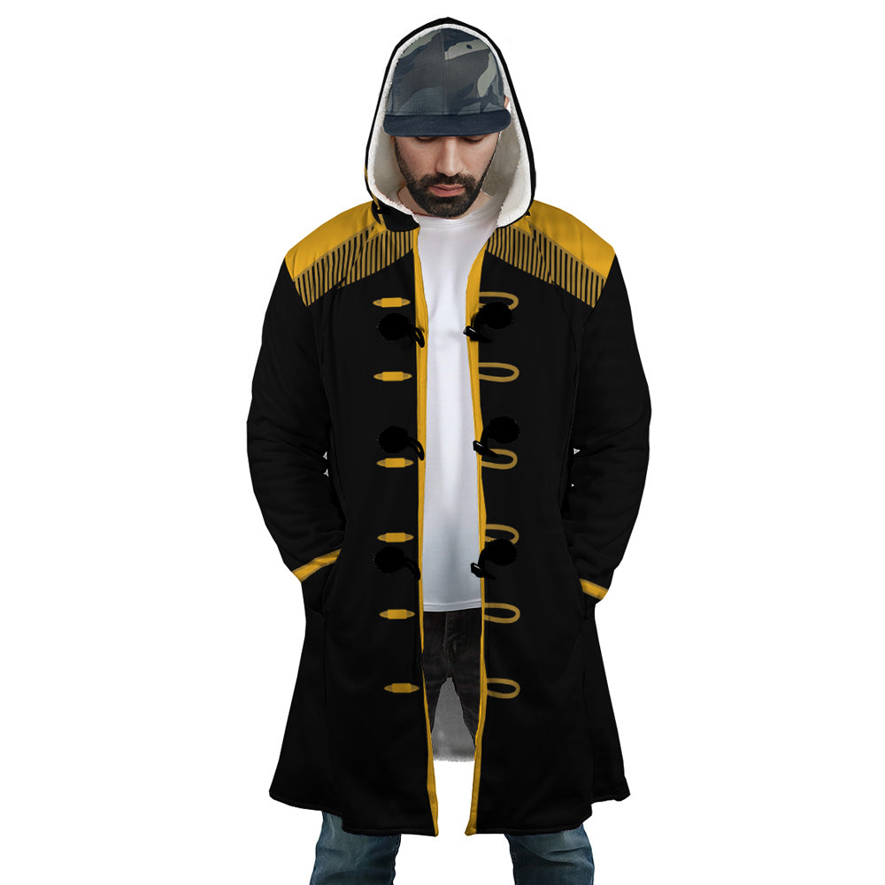 Hooded Cloak Coat - 3R4RCK2D