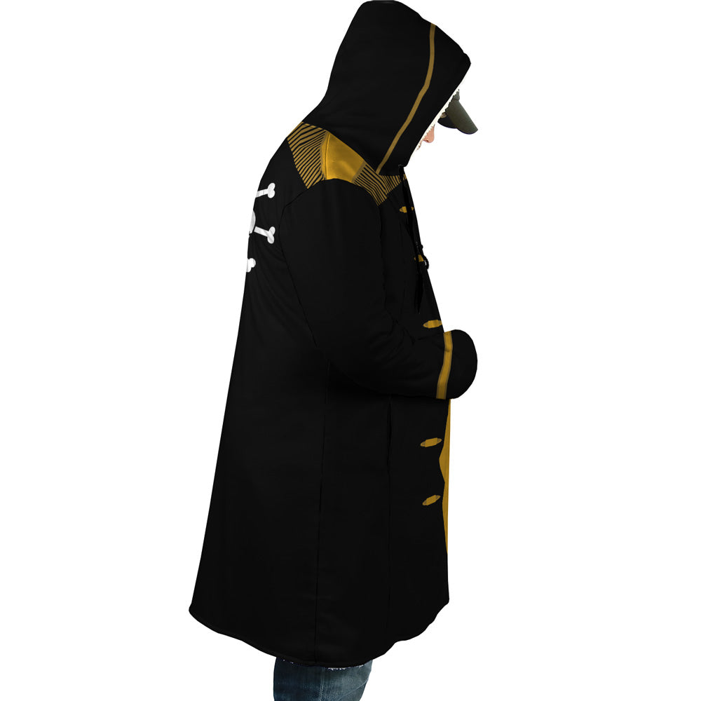 Hooded Cloak Coat - 3R4RCK2D