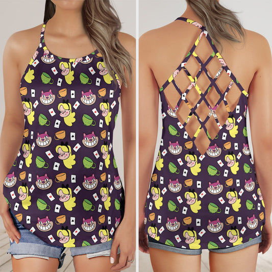 Criss Cross Tank Top - YTYCKJG9