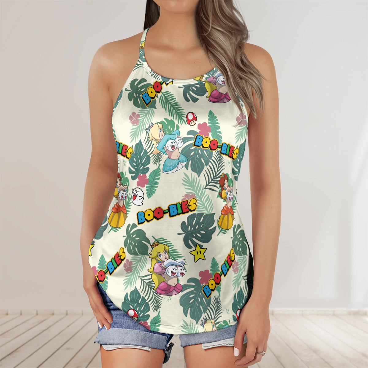 Criss Cross Tank Top - VKV4TZRQ