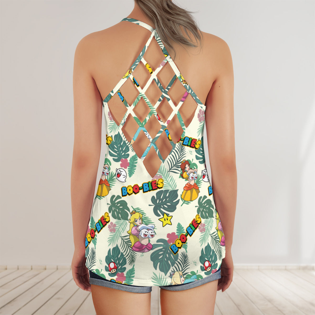 Criss Cross Tank Top - VKV4TZRQ