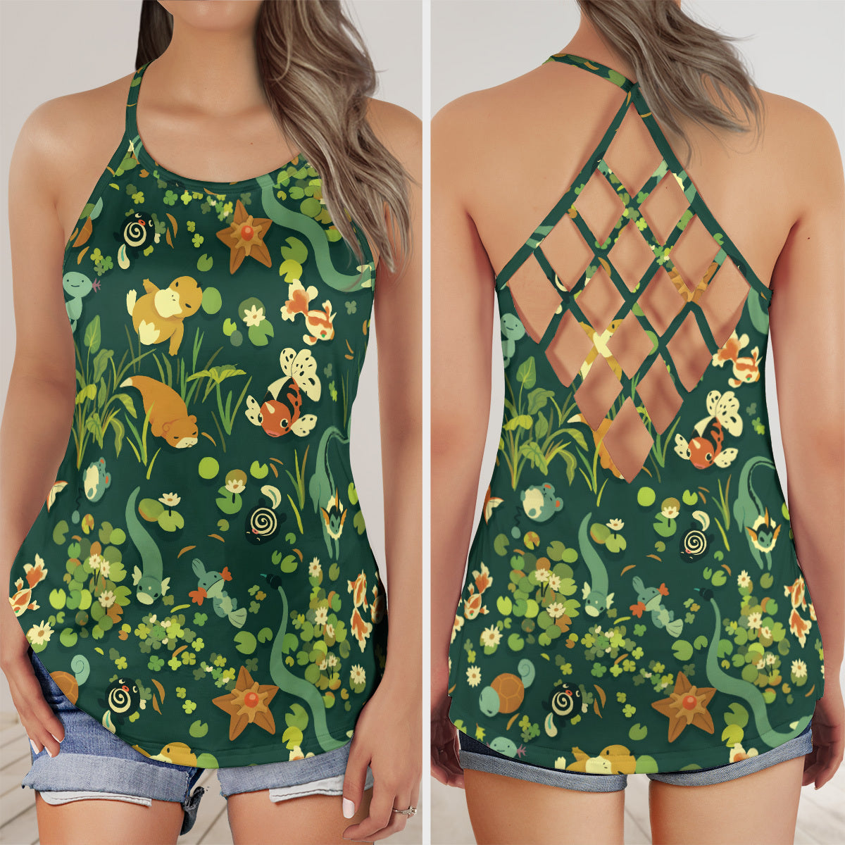 Criss Cross Tank Top - N23XN79H