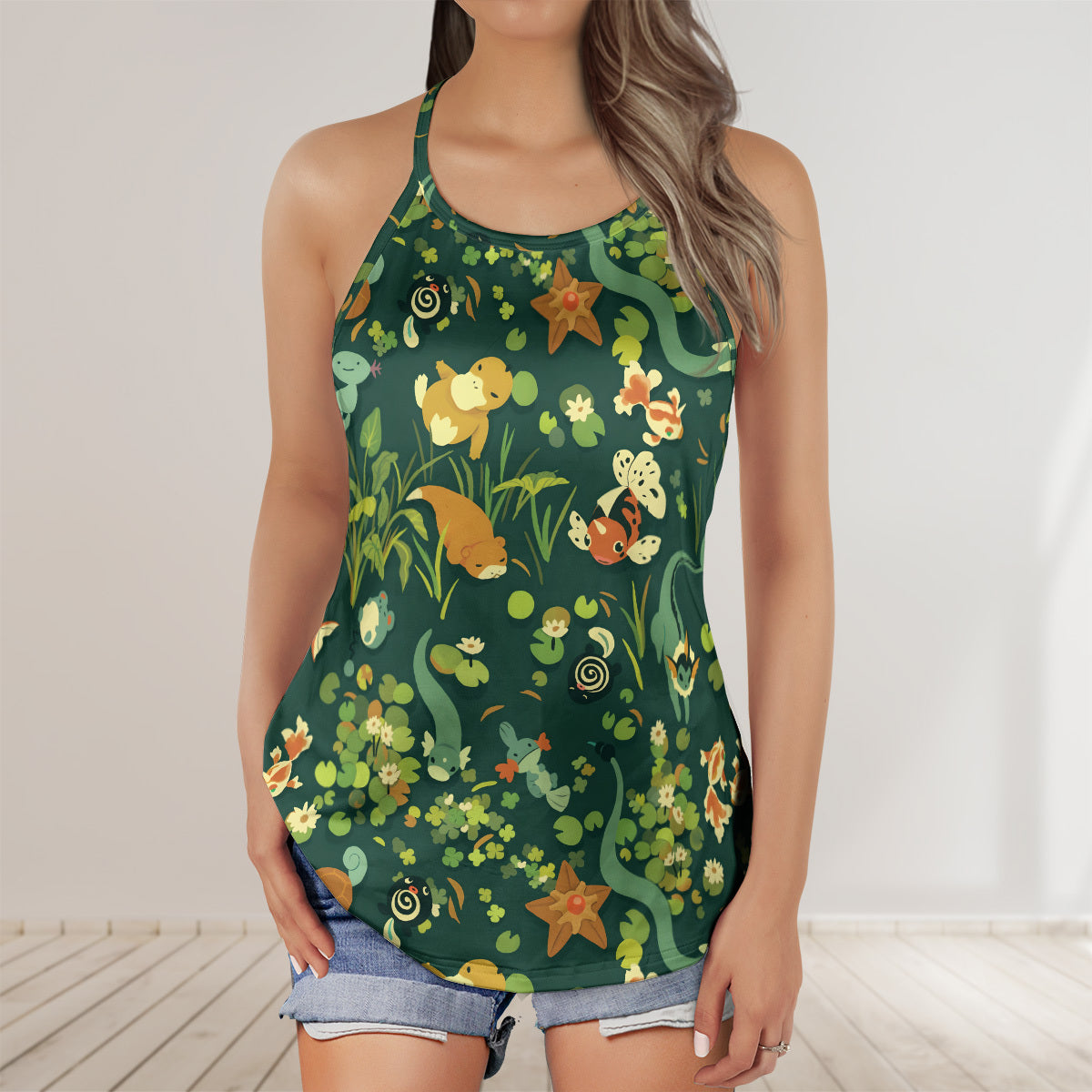 Criss Cross Tank Top - N23XN79H