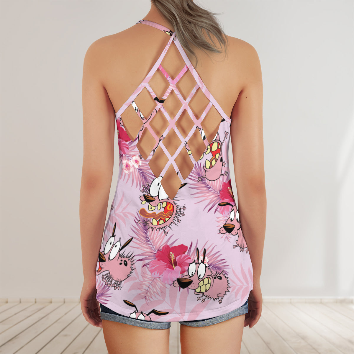 Criss Cross Tank Top - GWTVFRFZ