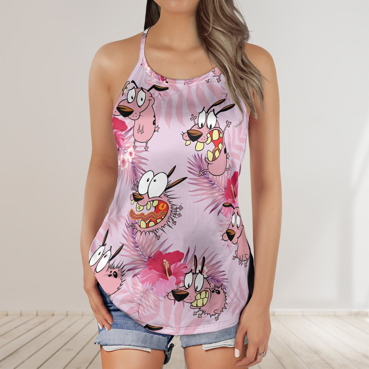 Criss Cross Tank Top - GWTVFRFZ