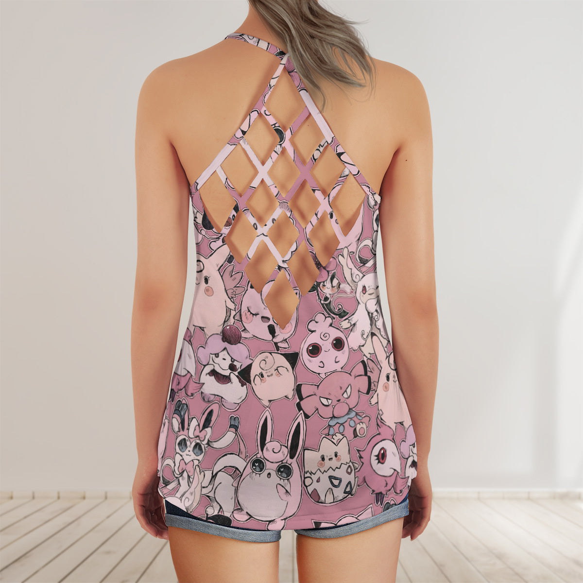 Criss Cross Tank Top - J3CZSTA5