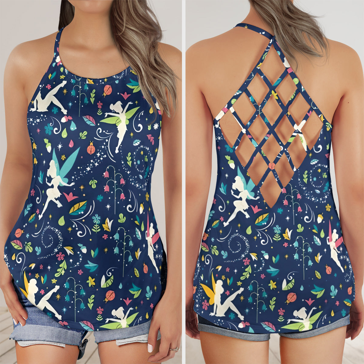 Criss Cross Tank Top - 69ATRDEY