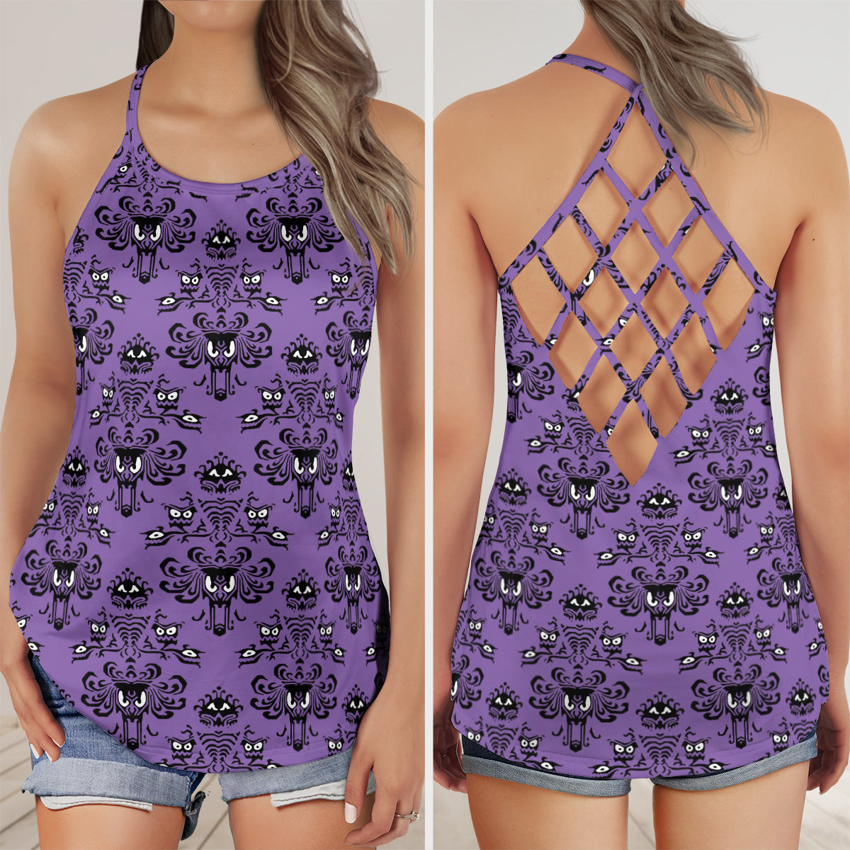 Criss Cross Tank Top - K15BJFAE