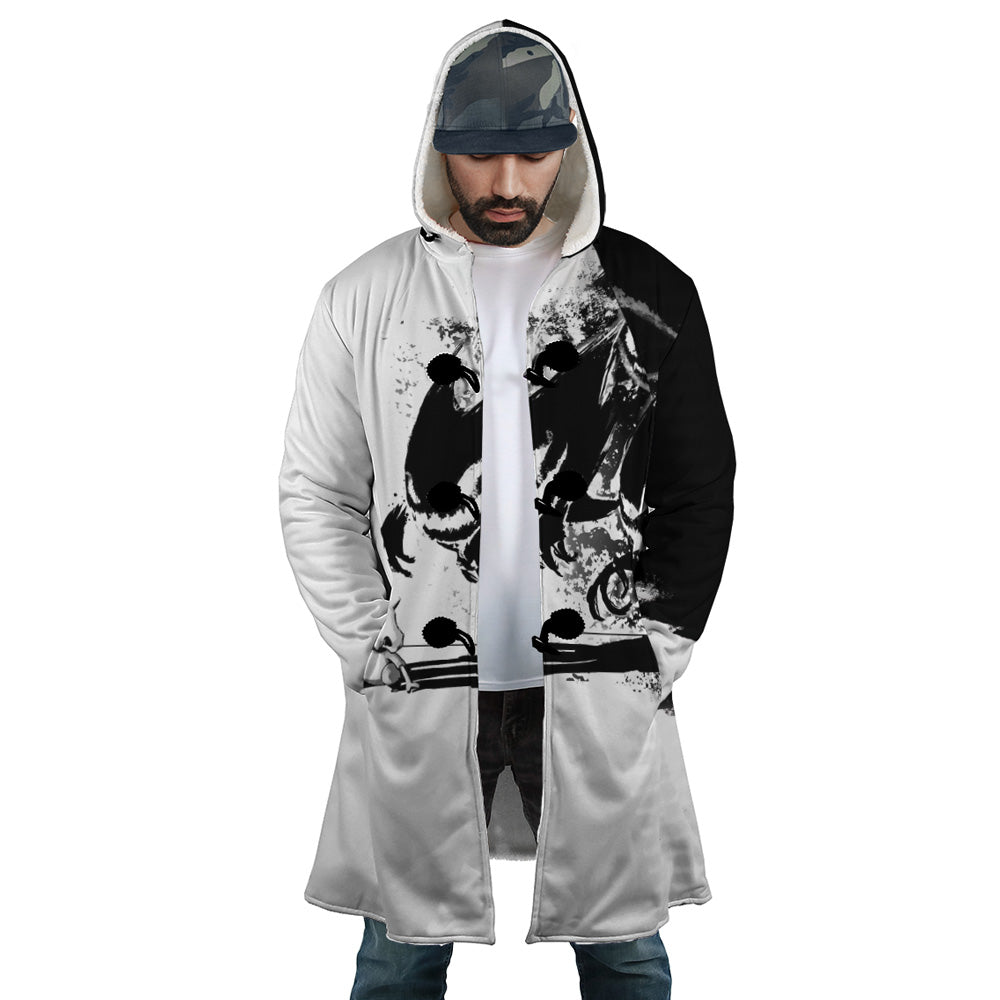 Hooded Cloak Coat - C79XLZZ8