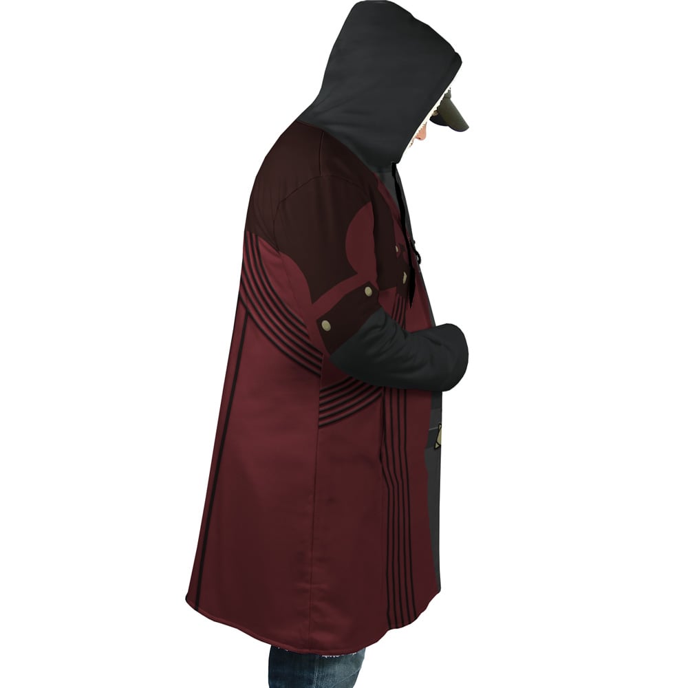 Hooded Cloak Coat - X9CCFBKC