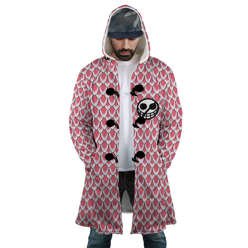 Hooded Cloak Coat - Q9D5Z1W4