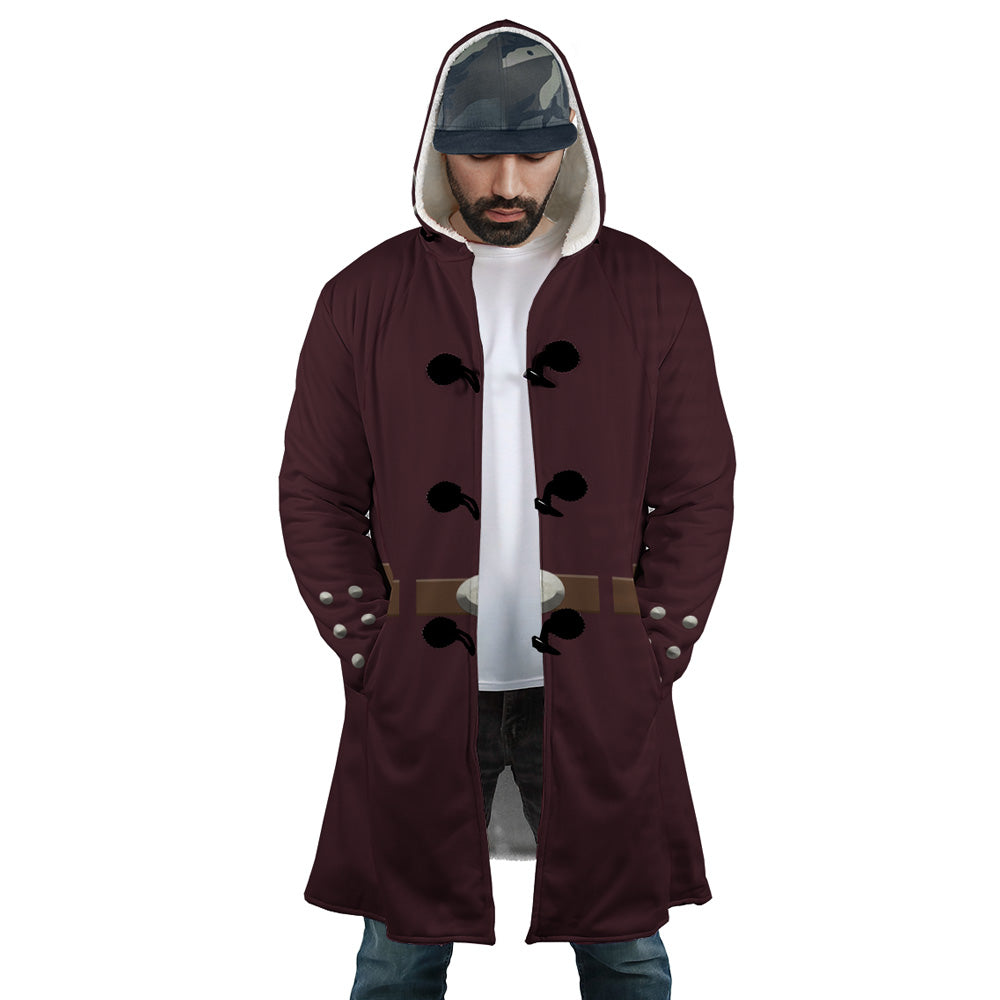 Hooded Cloak Coat - QK565QKL