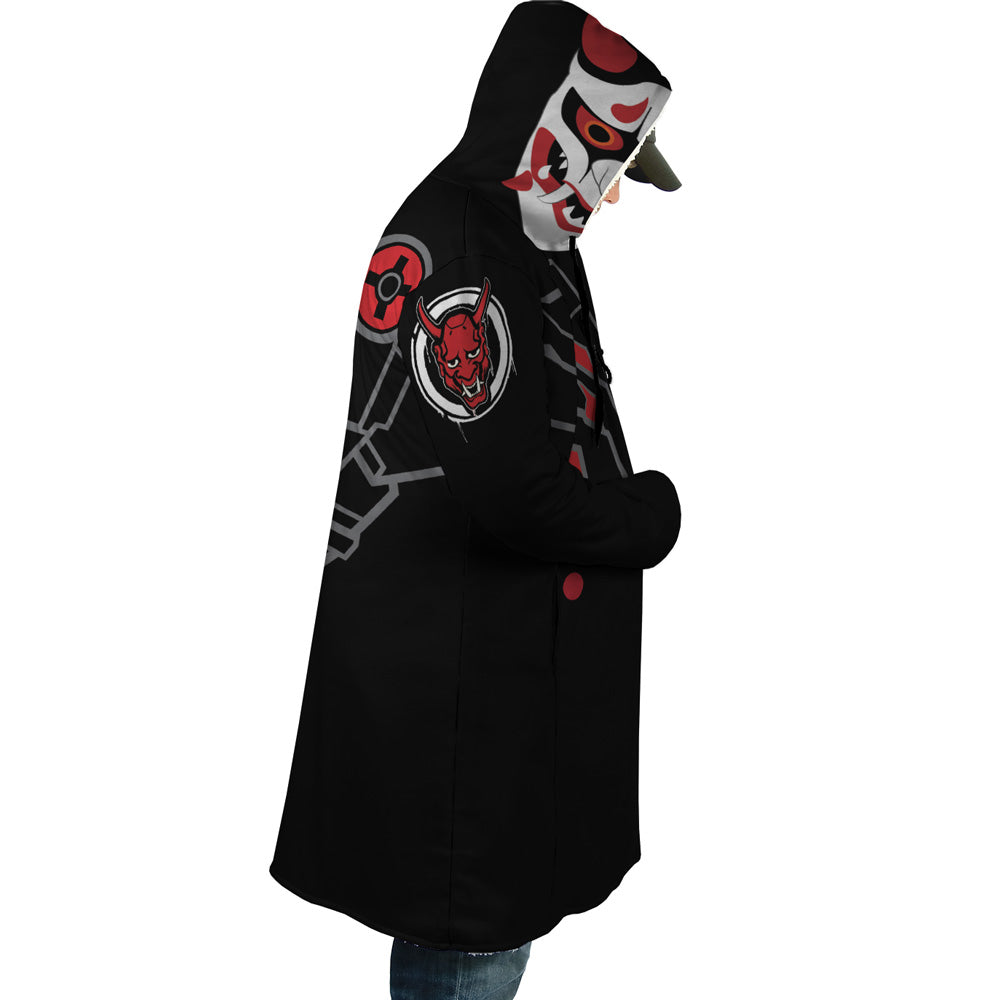 Hooded Cloak Coat - 3BYQDNH3