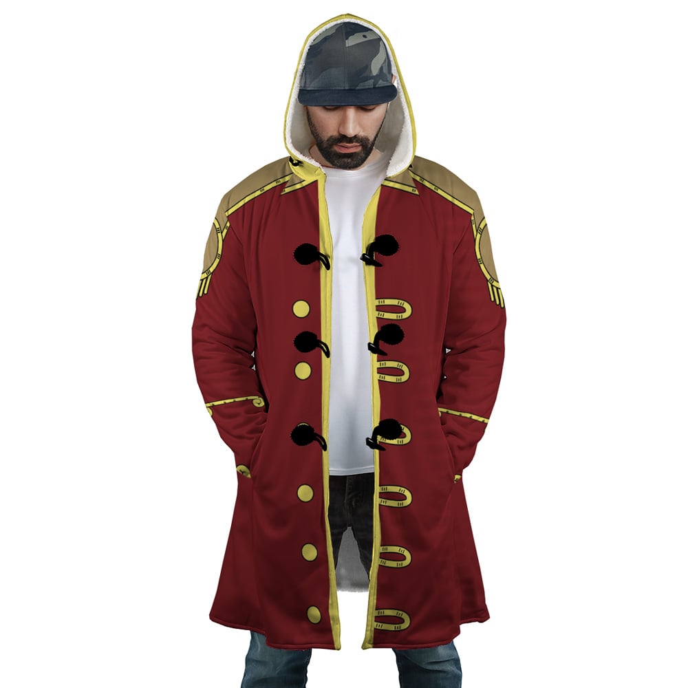 Hooded Cloak Coat - 63UJKA52