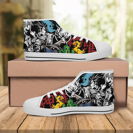 High Top Canvas Shoes - 5ER6NHKN