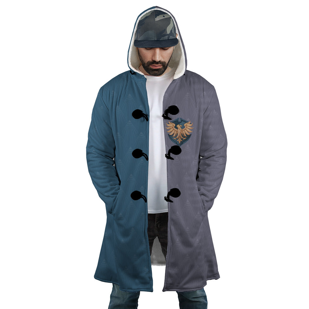 Hooded Cloak Coat - 9XBW4MUA