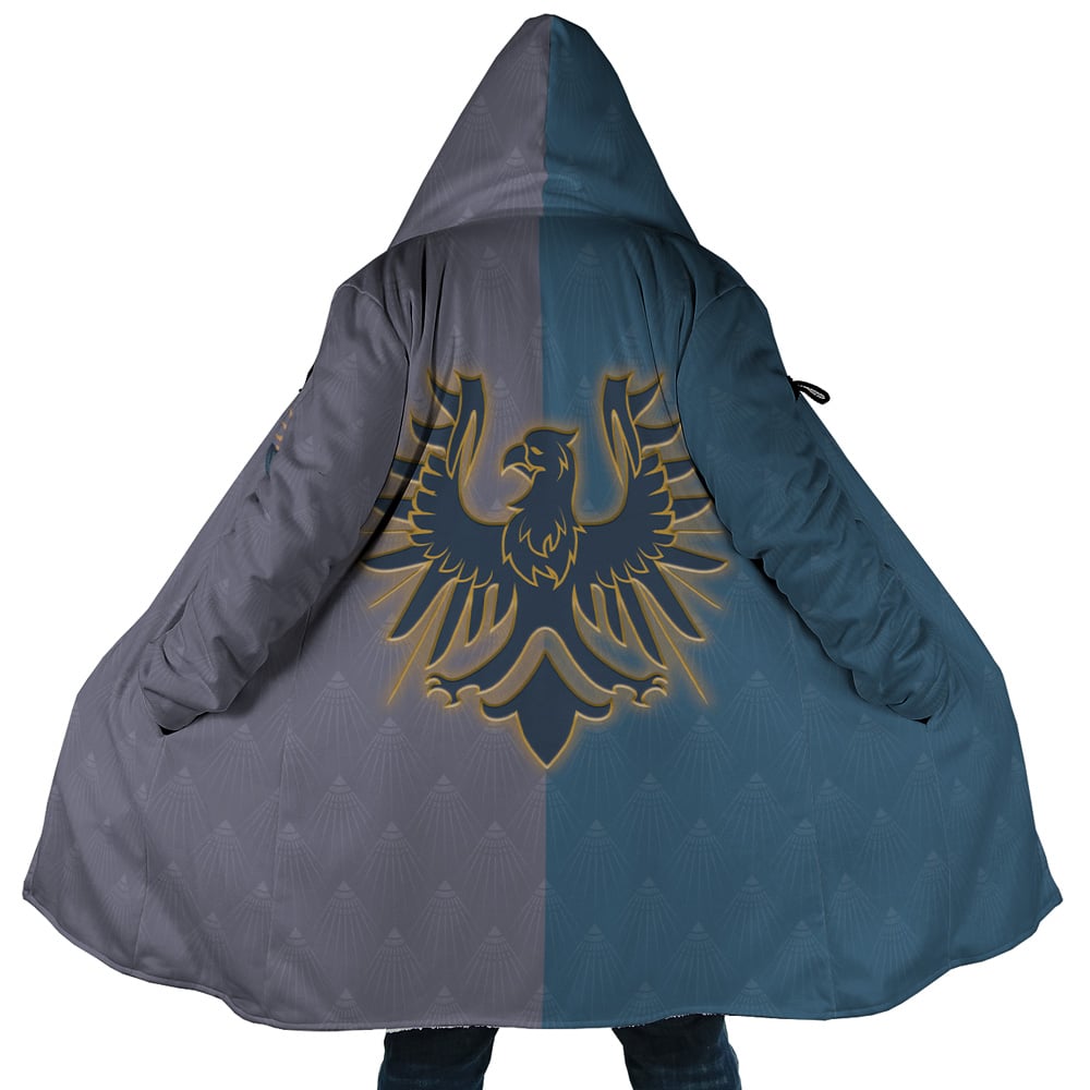 Hooded Cloak Coat - 9XBW4MUA