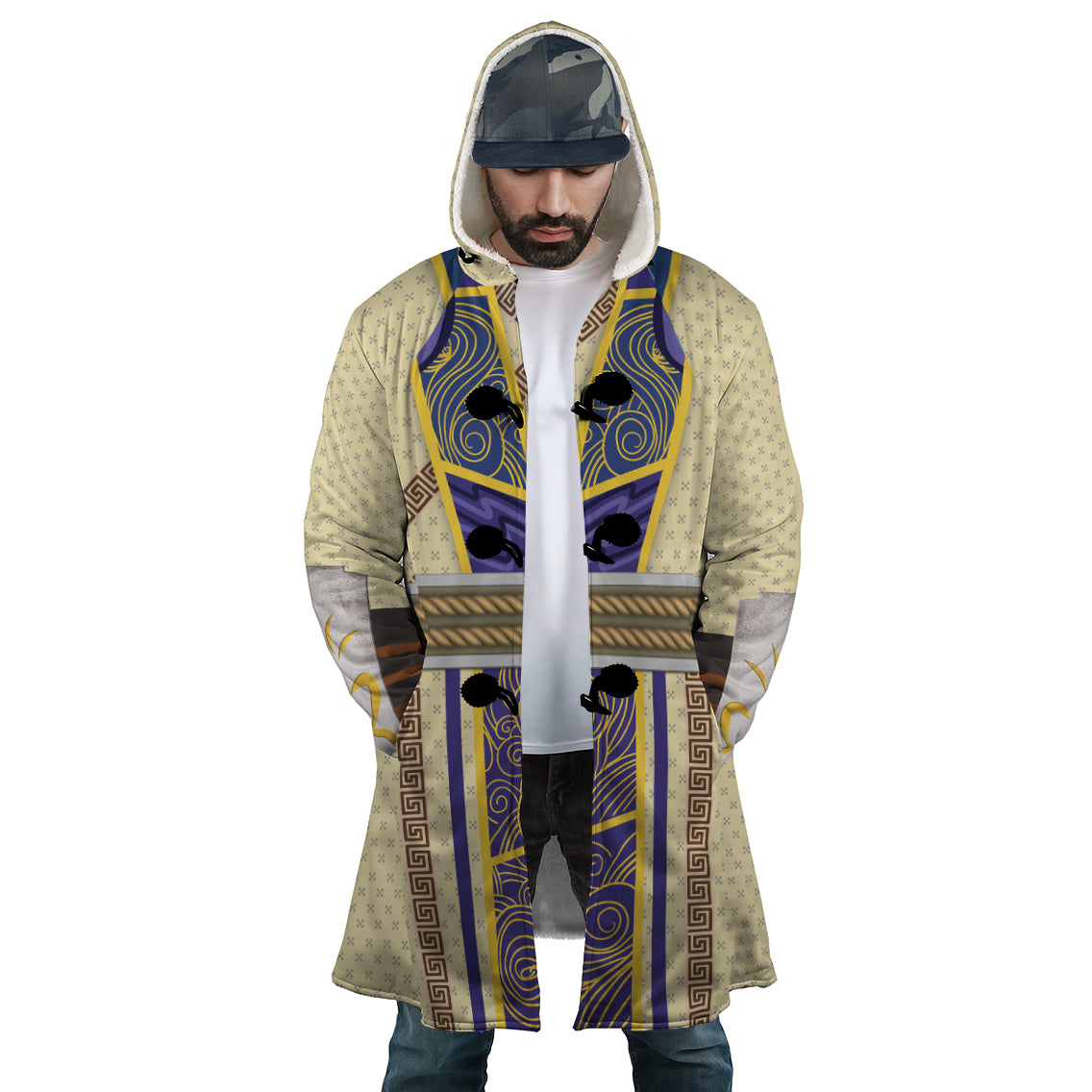 Hooded Cloak Coat - V2JYDW5N