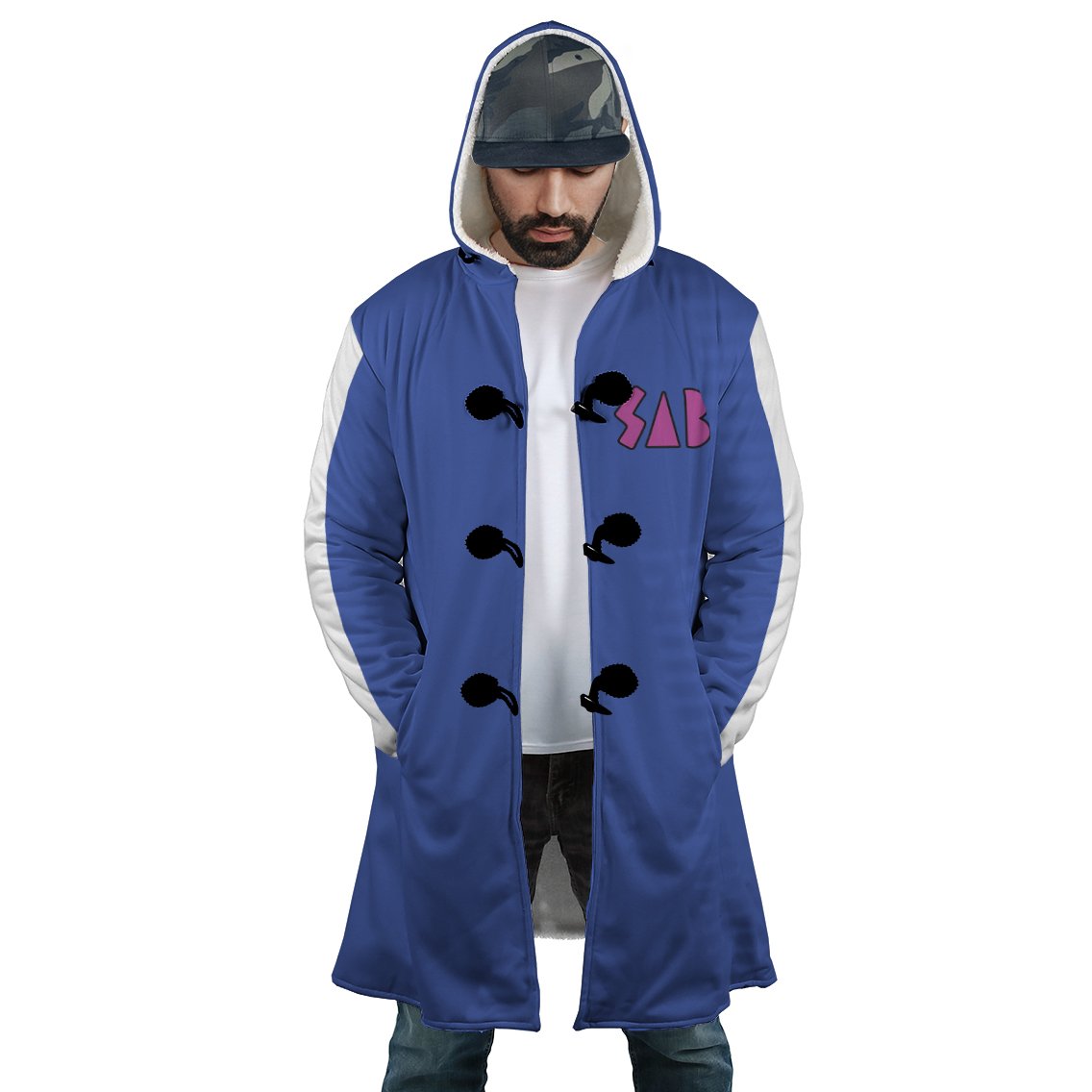 Hooded Cloak Coat - 3XT551WL