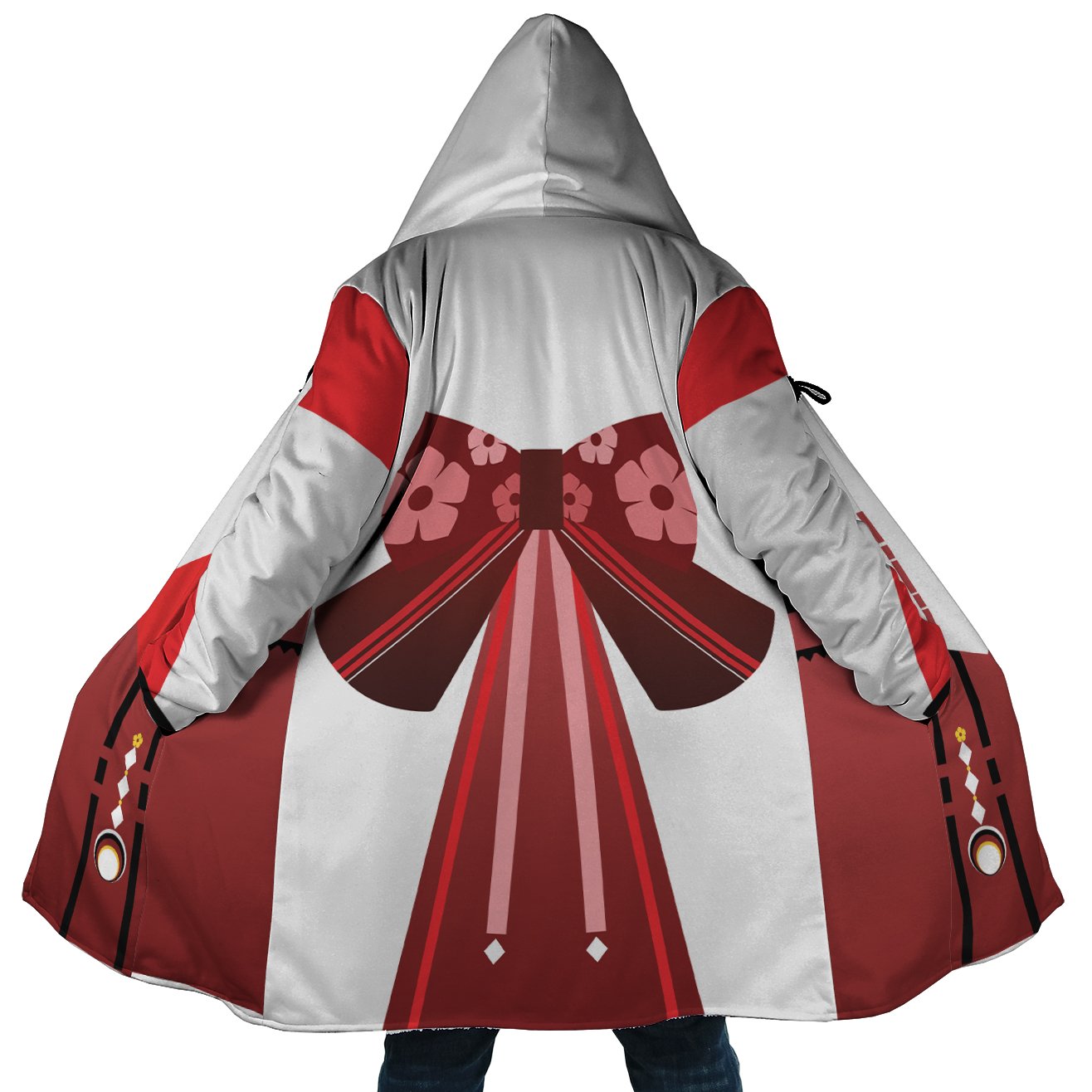 Hooded Cloak Coat - BK7R5CWN