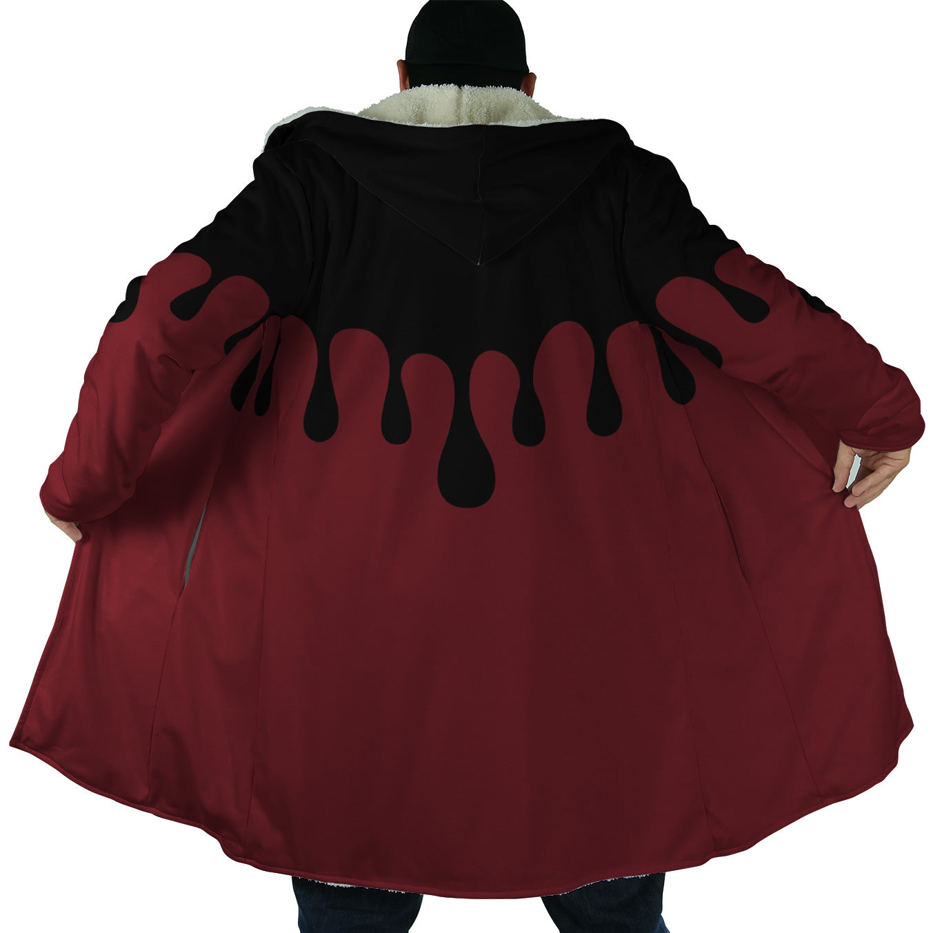 Hooded Cloak Coat - D8HDQKQC