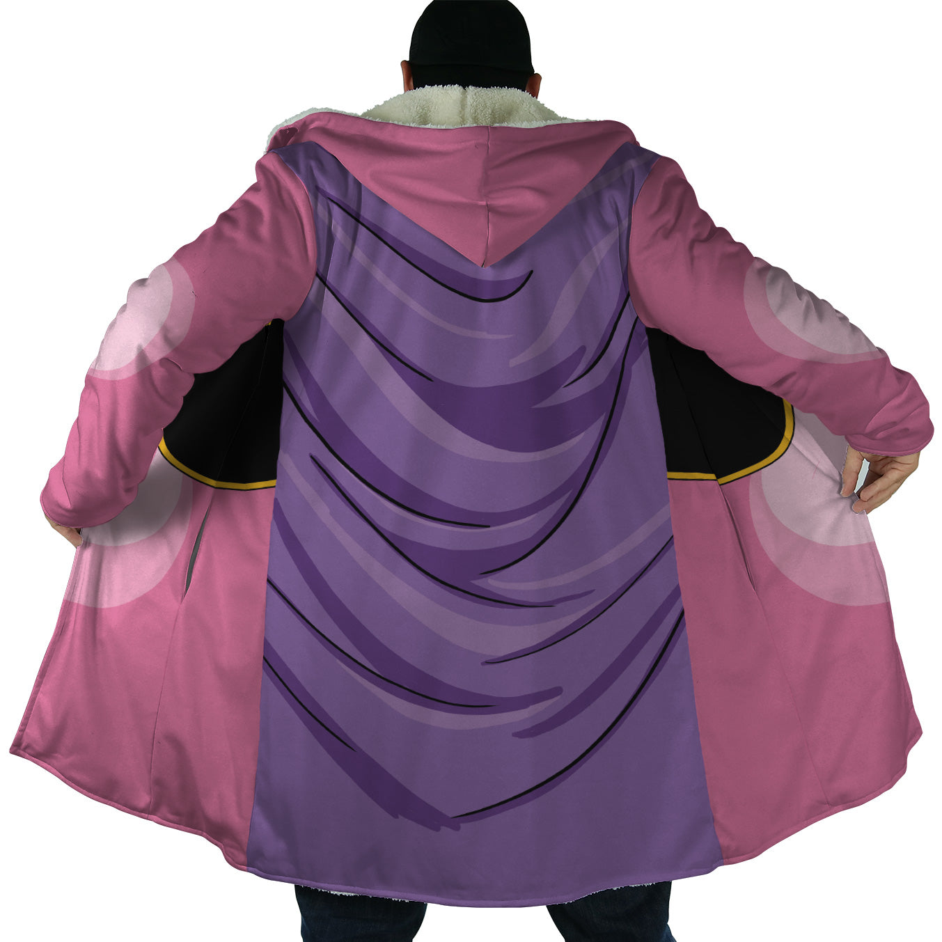 Hooded Cloak Coat - C3LUPR5D