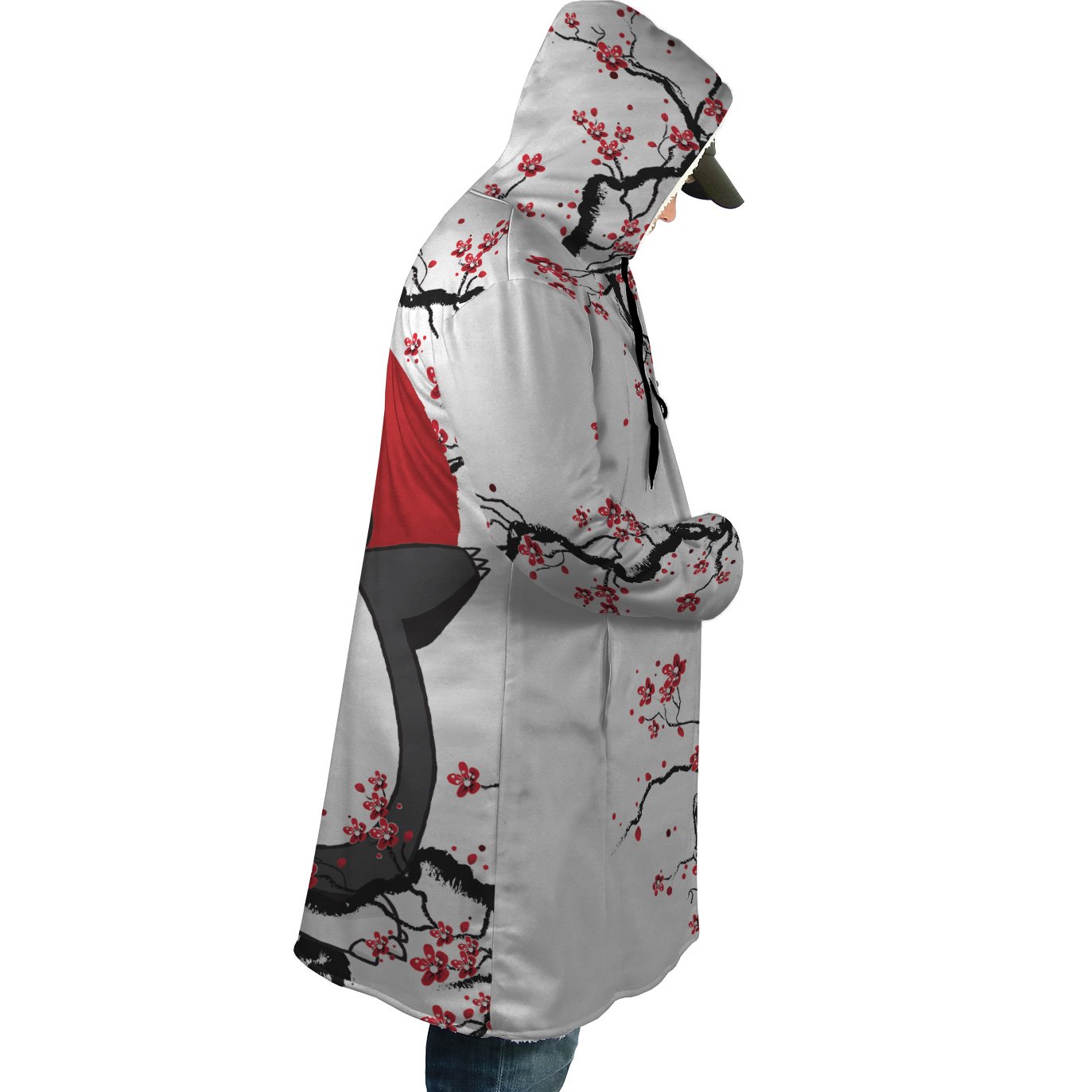 Hooded Cloak Coat - W24H6WCZ