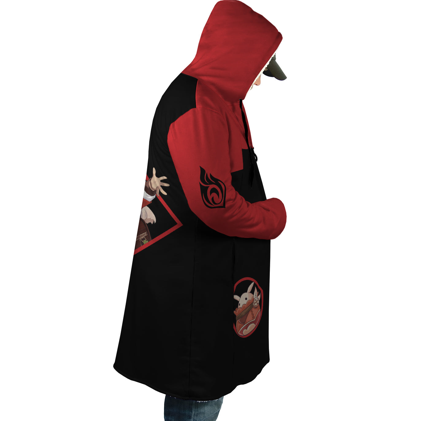 Hooded Cloak Coat - ZHN5UHXH