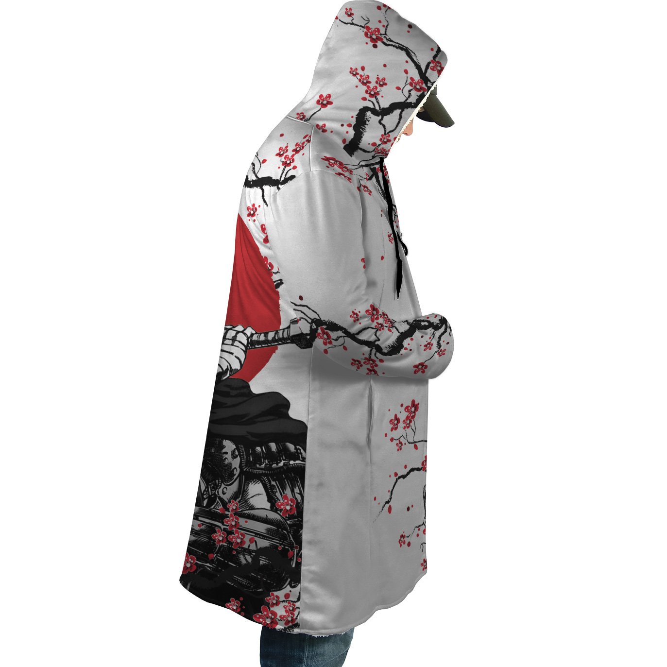 Hooded Cloak Coat - GRLC7M5R