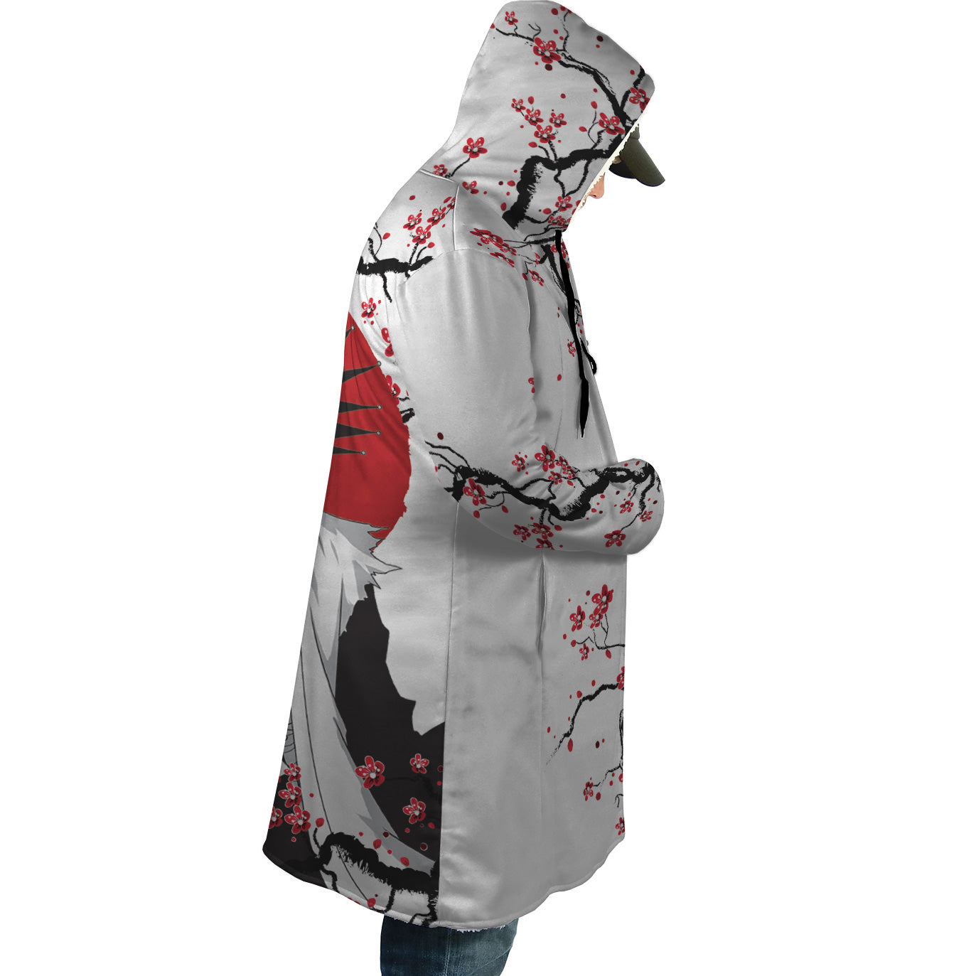 Hooded Cloak Coat - LC4U2F5M