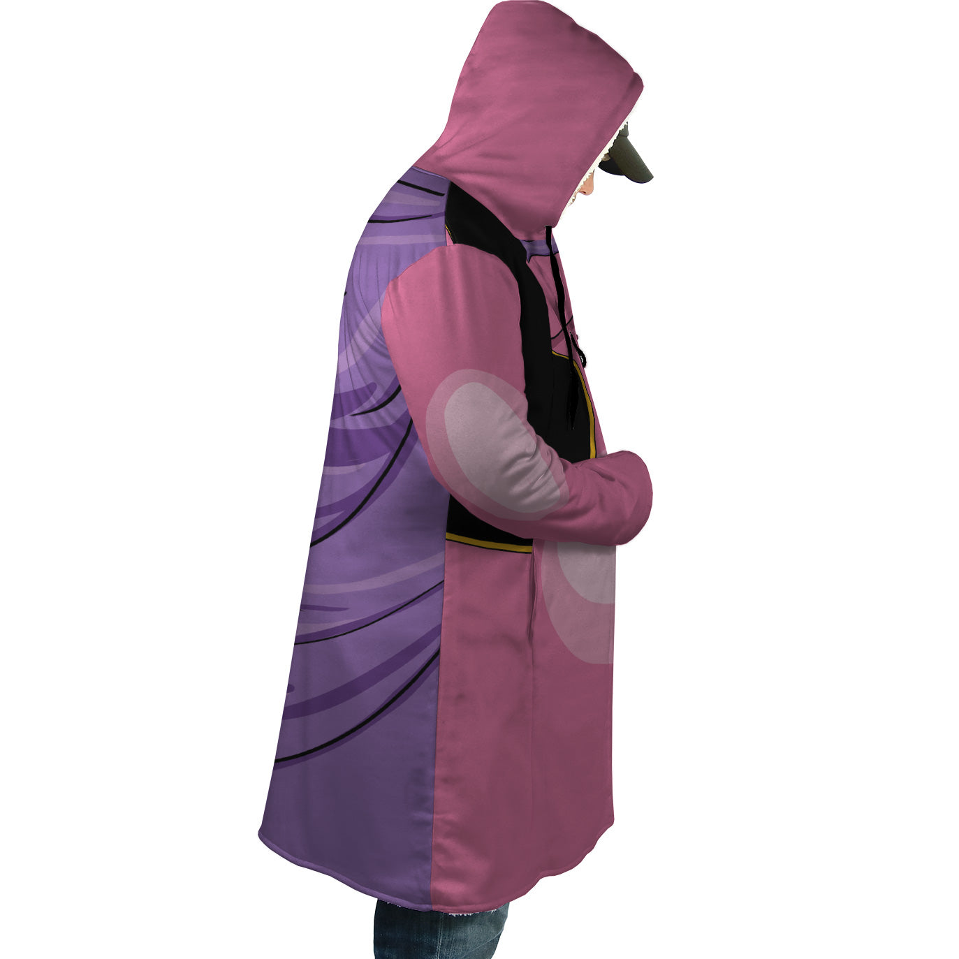 Hooded Cloak Coat - C3LUPR5D