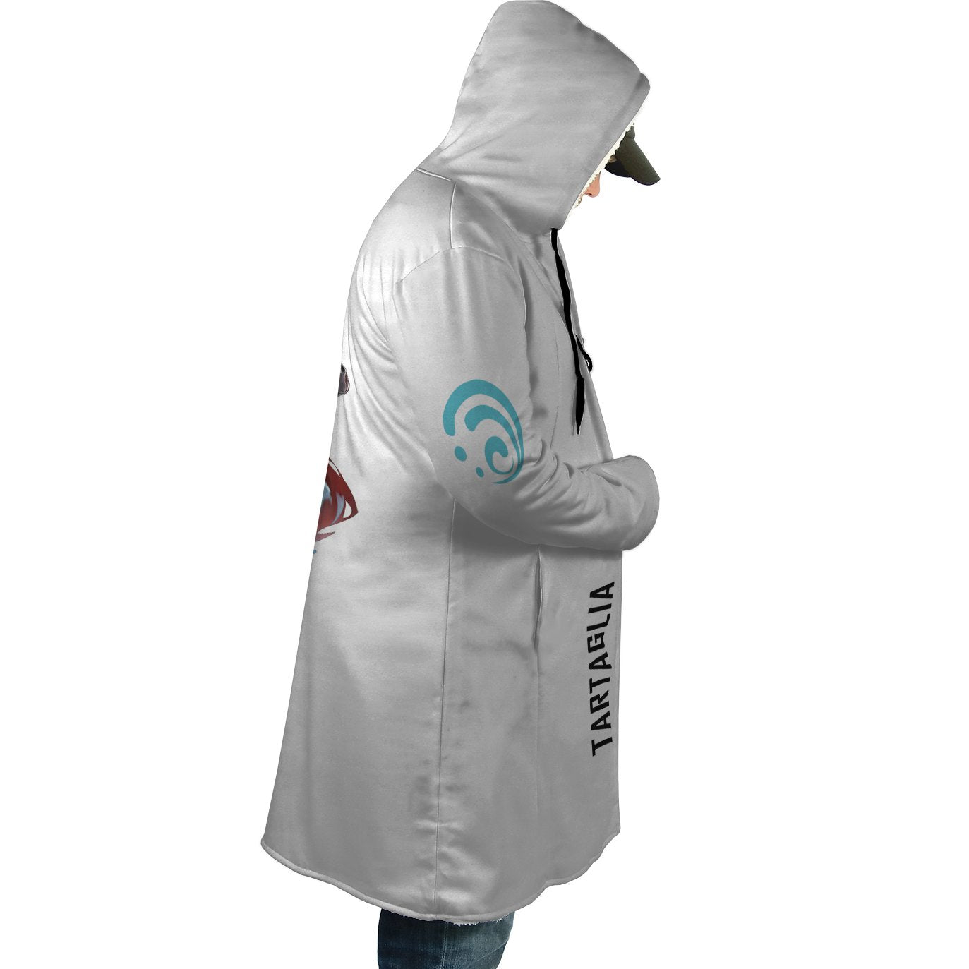 Hooded Cloak Coat - 5TN8LX5R