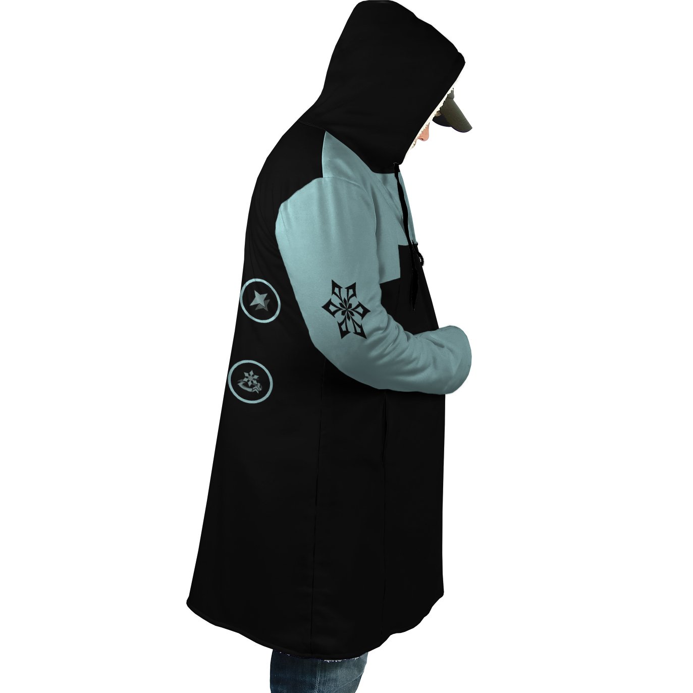 Hooded Cloak Coat - E5QHXYZR